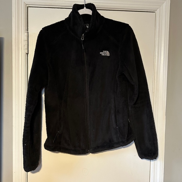 Black North Face Full Zip Fleece Jacket - Picture 1 of 4